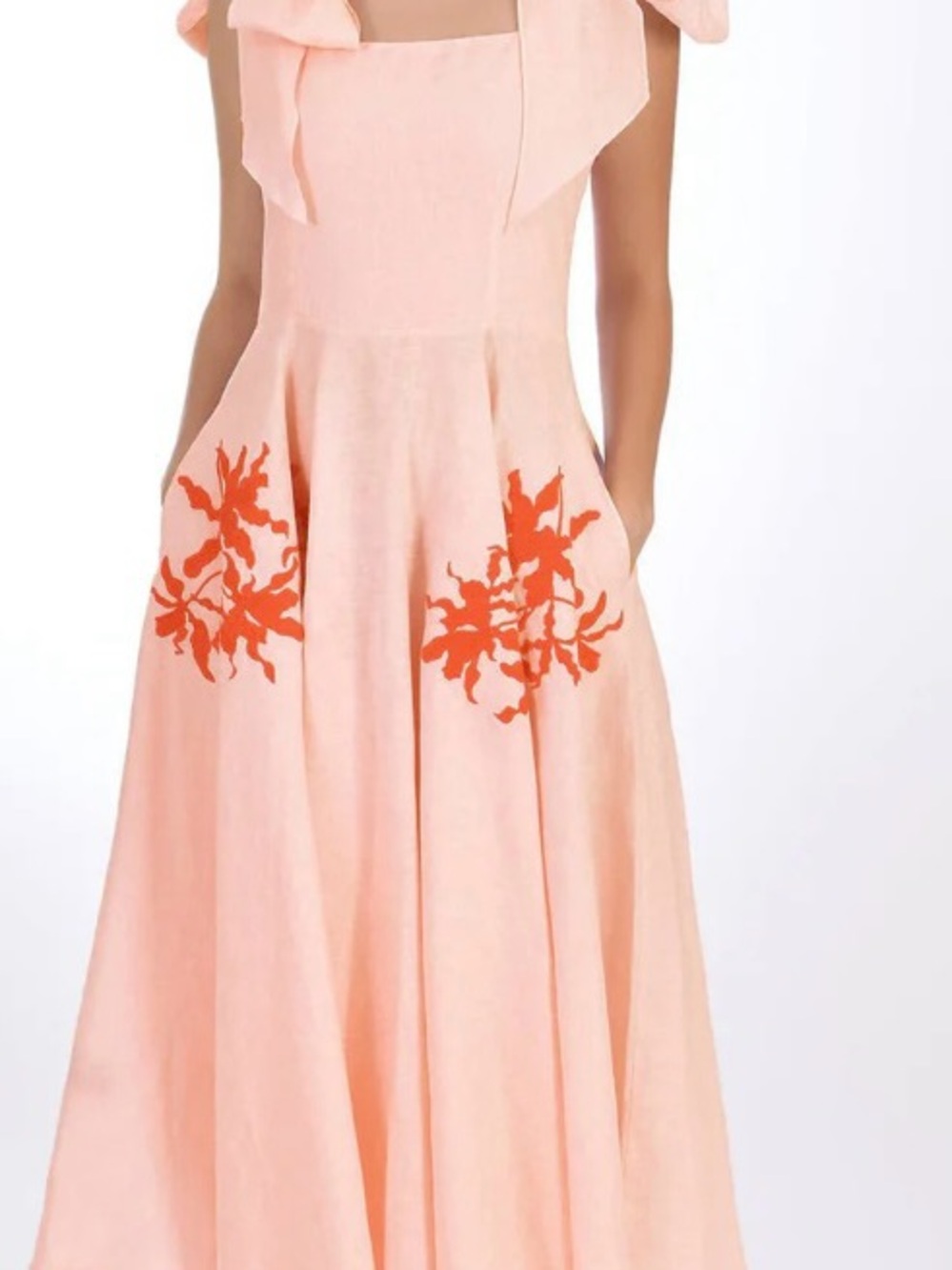 NWT Fanm Mon Nilen Dress-Peach Color
